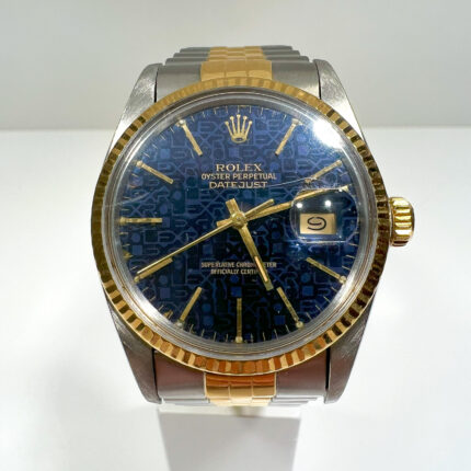 Rolex datejust Centenario blu