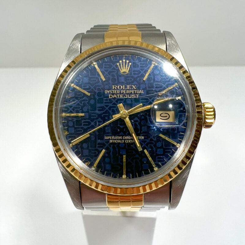 Rolex datejust Centenario blu